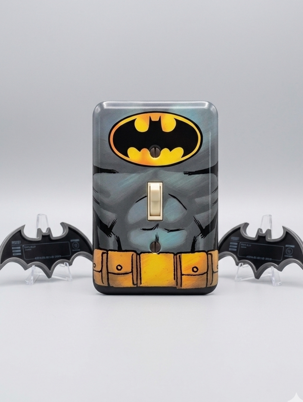 Open Road Brands Batman Light Switch Cover Single Toggle Wall Plate New DC Comic